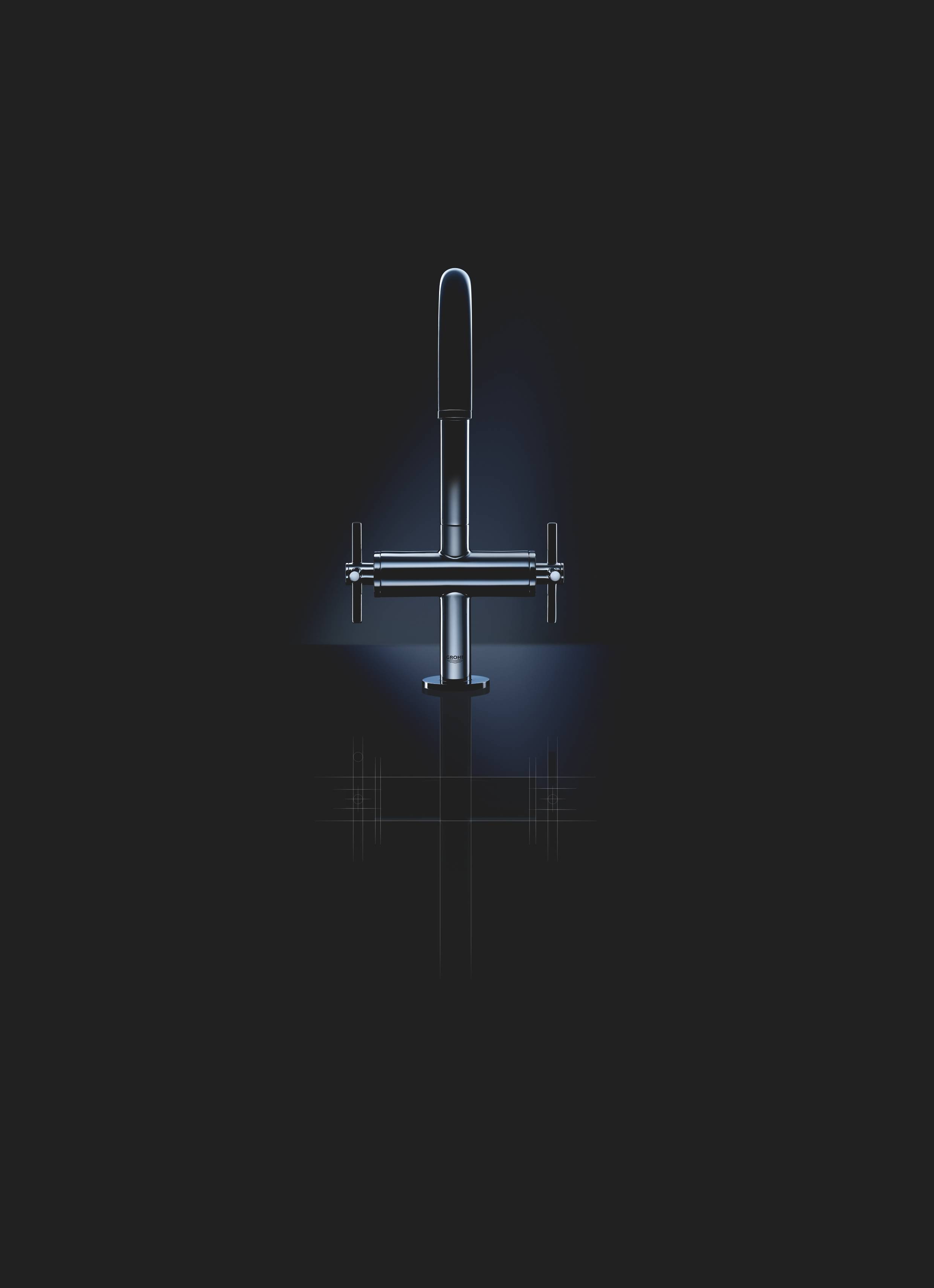 Смеситель для раковины Grohe Atrio New 21019003 хром