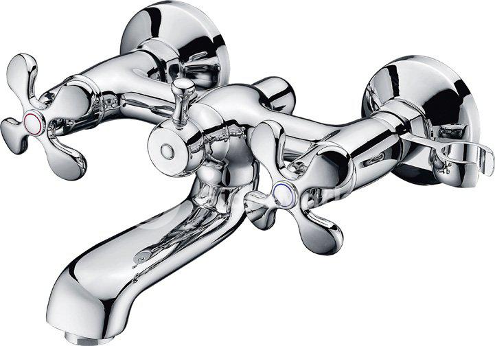 Смеситель для ванны с душем BelBagno SLIP SLI-VAS-CRM/FOGLIO хром