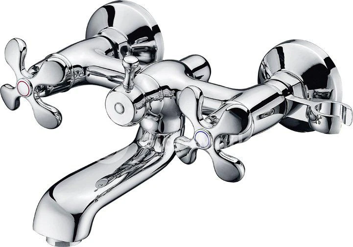 Смеситель для ванны с душем BelBagno SLIP SLI-VAS-CRM/FOGLIO хром