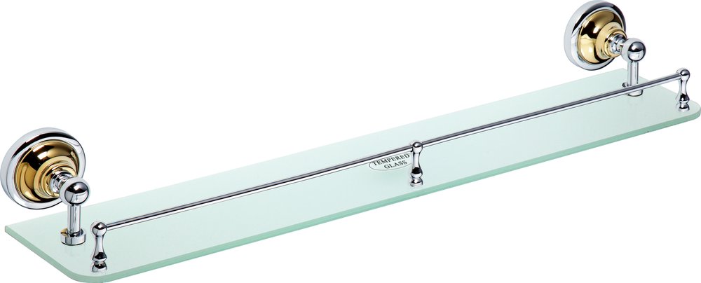 Полка Bemeta Retro 144202268 золото / хром