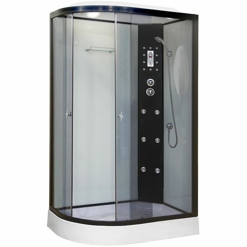 Душевая кабина Niagara Ultra 120x80см NG-1903 R профиль черный
