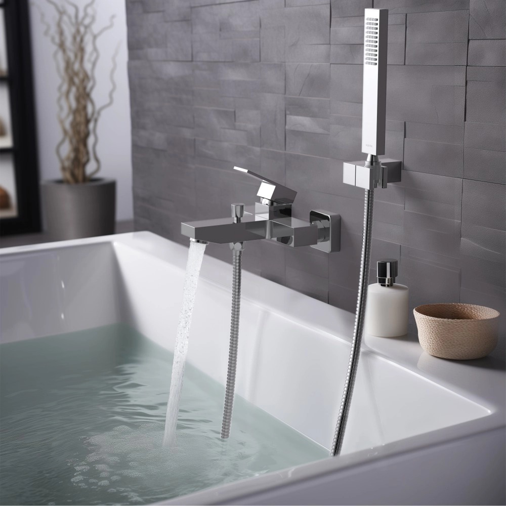 Смеситель для ванны с душем Aquatek Либра AQ1649CR хром