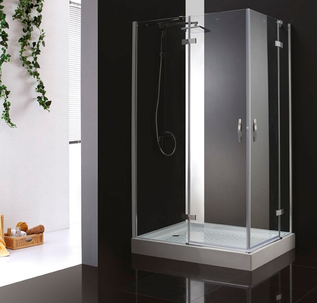 Душевой уголок Cezares Bergamo 120x120см BERGAMO-W-A-2-120-P-Cr профиль хром,