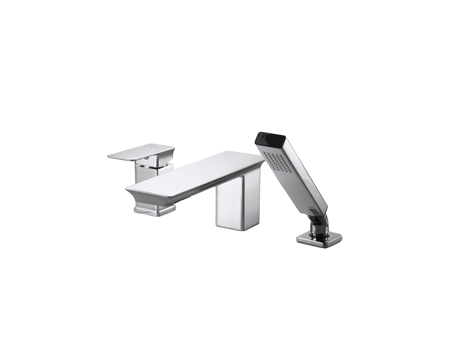 Смеситель на борт ванны Bravat Phillis F556101C-2-ENG хром