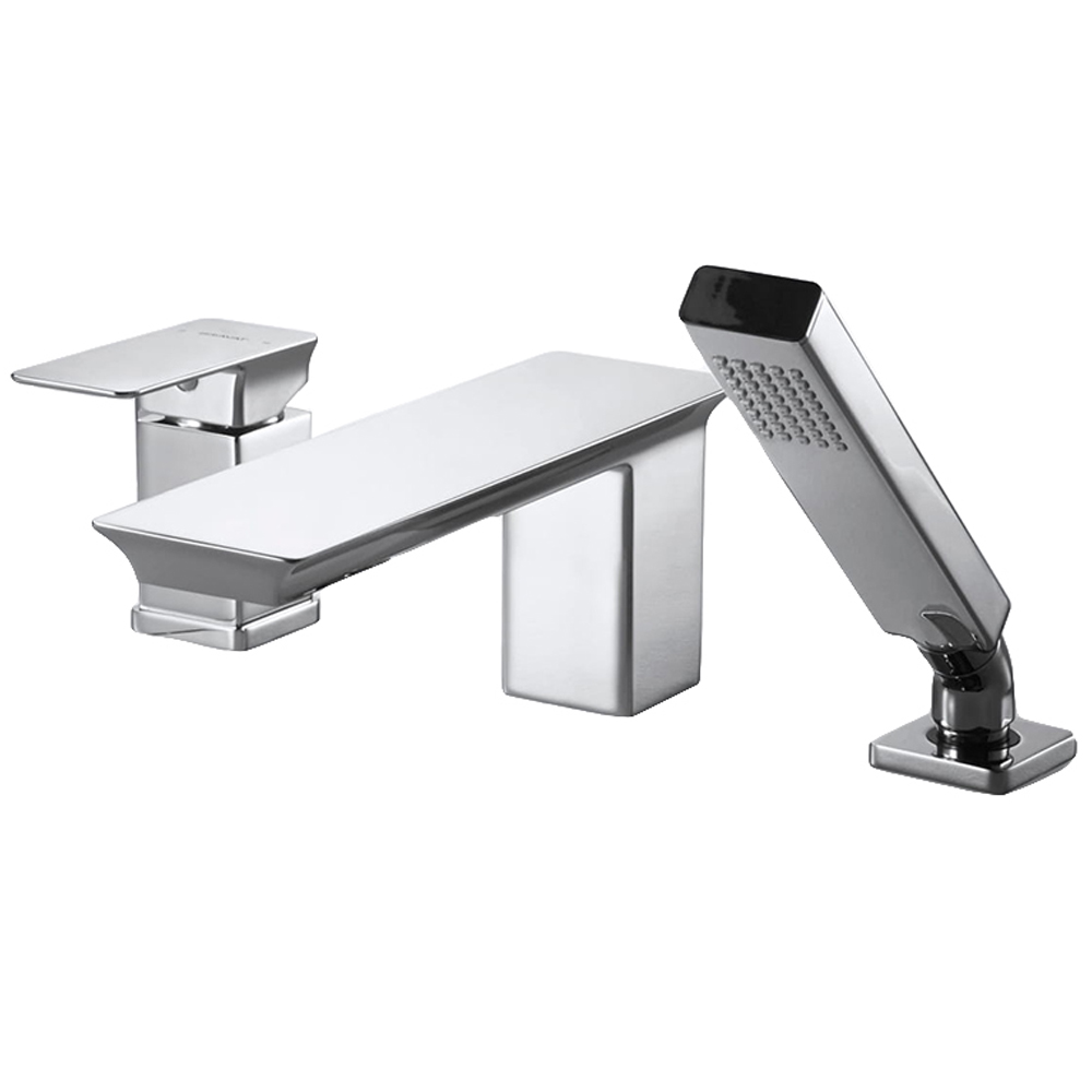 Смеситель на борт ванны Bravat Phillis F556101C-2-ENG хром