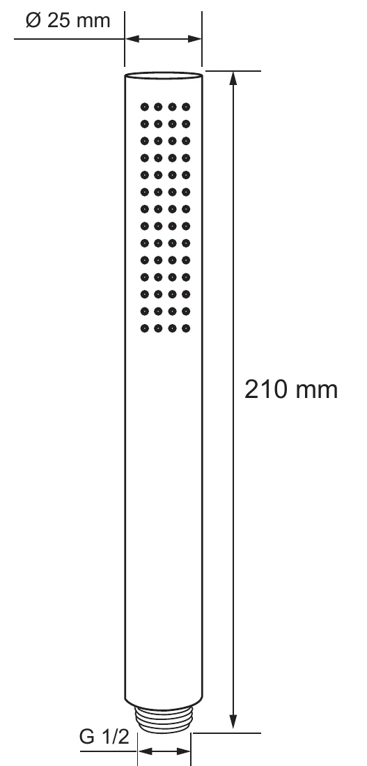 Душевая лейка Aquanet AF000-14B
