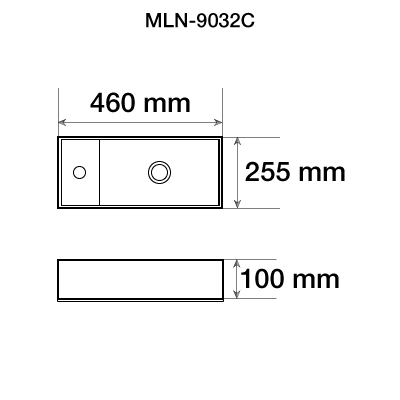 Раковина Melana 805-9032C