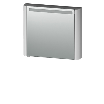Зеркало-шкаф AM.PM Sensation M30MCR0801FG с подсветкой, серый шелк