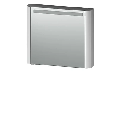 Зеркало-шкаф AM.PM Sensation M30MCR0801FG с подсветкой, серый шелк