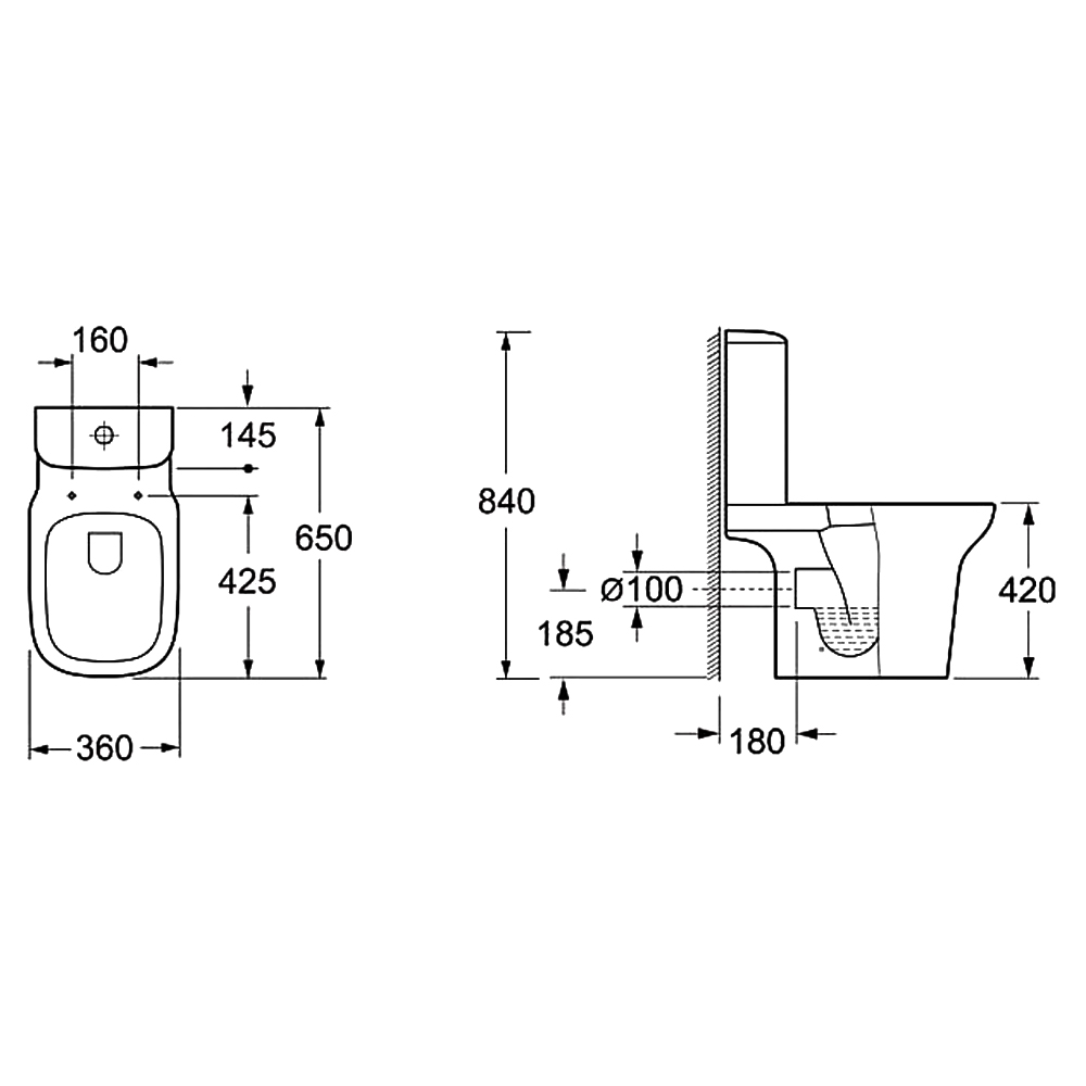 Бачок для унитаза BelBagno TORINO BB10134T