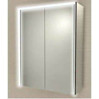 Зеркало-шкаф Cezares 50 84251 с подсветкой, хром