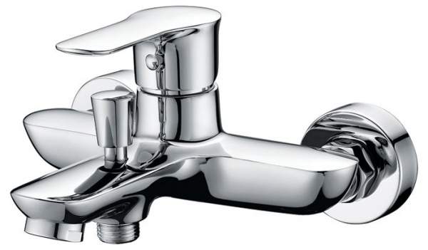 Смеситель для ванны с душем BelBagno RENO REN-VASM-CRM хром