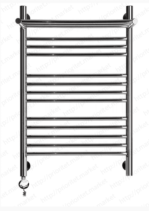 Полотенцесушитель электрический Приоритет Богема 14 100x50 см ED34-105/185BLM бронза