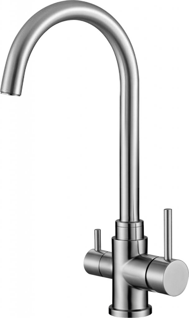 Смеситель для кухни BelBagno NOVA BB-LAM15A-IN сатин