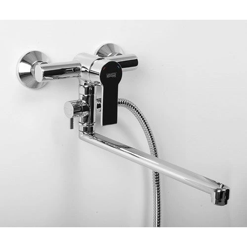 Смеситель для ванны с душем Wasserkraft Ammer 3702L хром