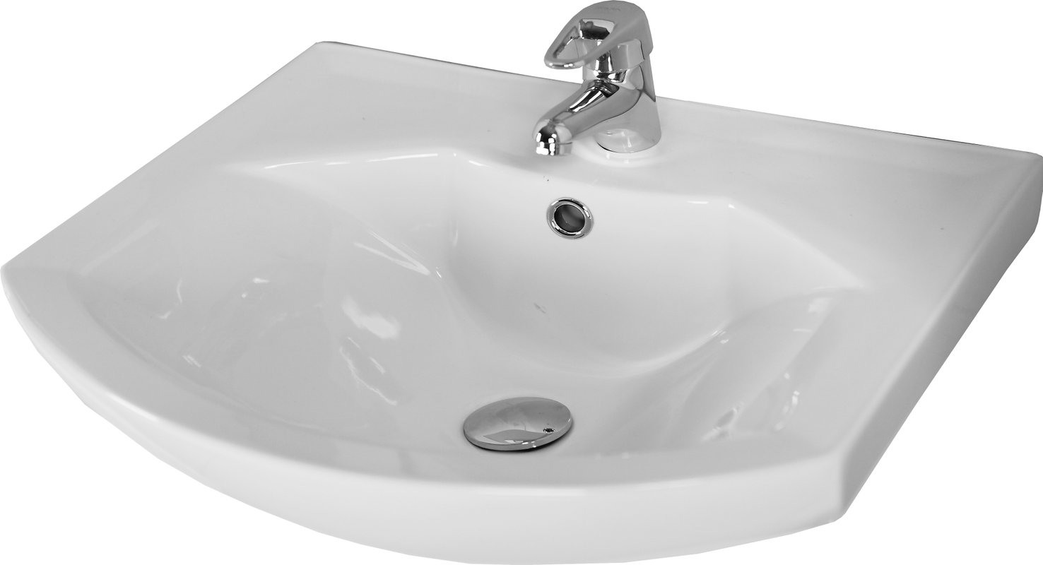 Тумба с раковиной Aquaton Ария М 50 белая