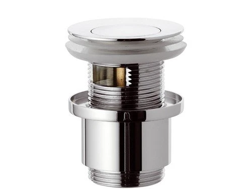 Донный клапан Remer RR 906 CC 2 с переливом, хром