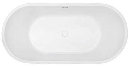 Акриловая ванна ABBER 170x80 AB9209 белая глянцевая