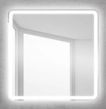 Зеркало BelBagno 60 SPC-MAR-600-600-LED-BTN с подсветкой