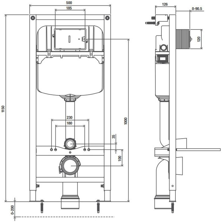 Комплект Jacob Delafon Rodin+ E21748RU-00