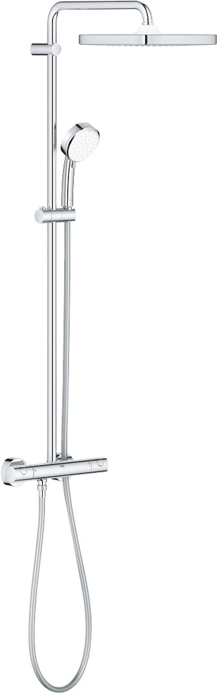 Душевая стойка Grohe Tempesta Cosmopolitan System 250 с термостатом 26689000 хром
