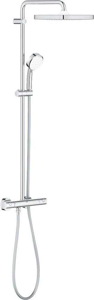 Душевая стойка Grohe Tempesta Cosmopolitan System 250 с термостатом 26689000 хром