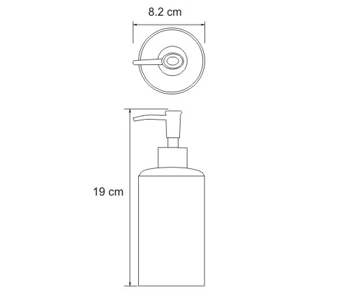 Дозатор Wasserkraft Elde K-3699 хром
