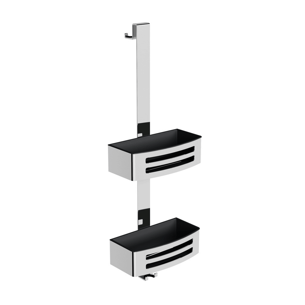 Полка Black&White SN-5564 2-ярусная, хром