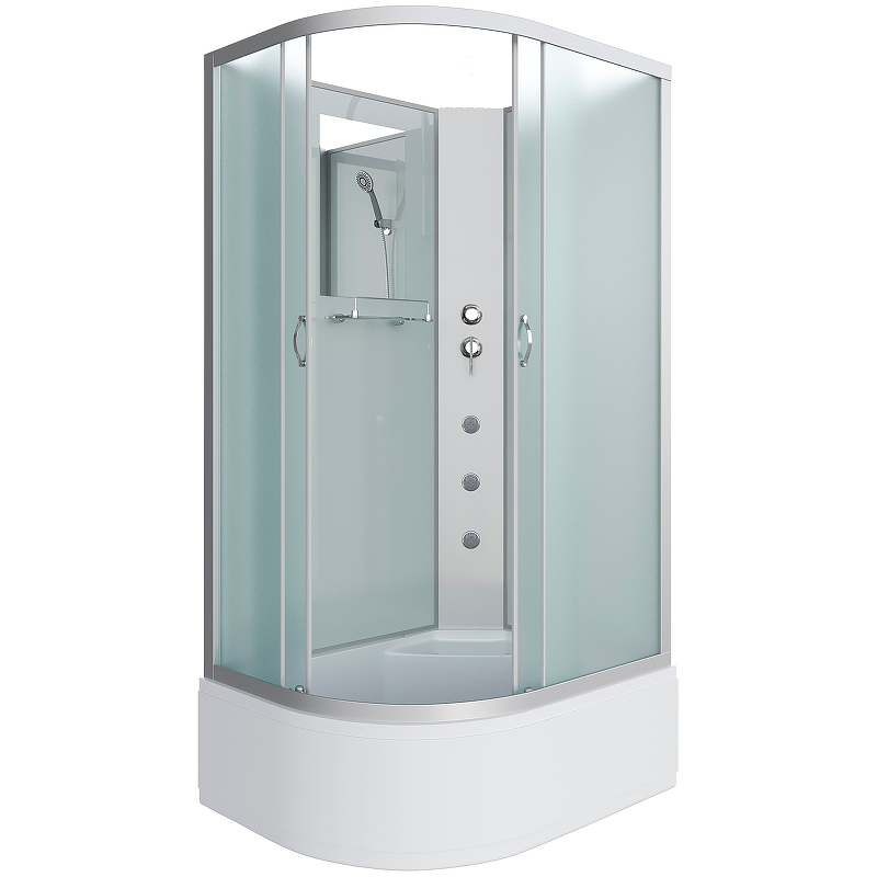 Душевая кабина Niagara Classic 120x80см NG-2310 R профиль хром