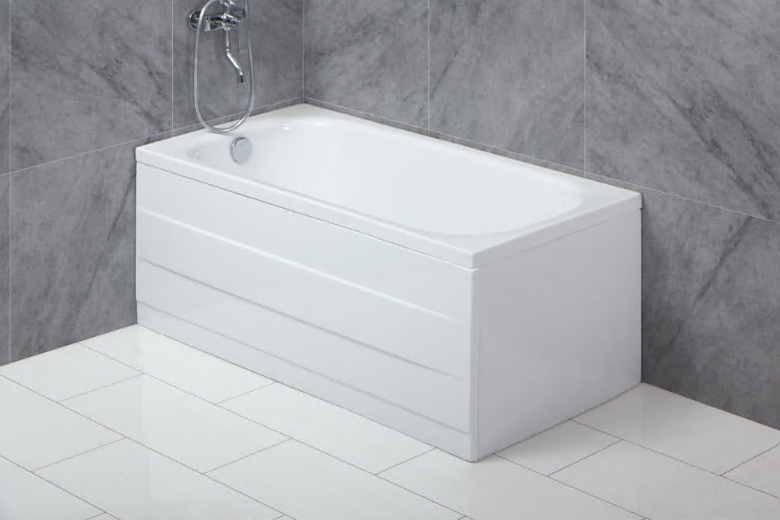 Акриловая ванна BelBagno 128,5x70x40 BB101-130-70 белая глянцевая