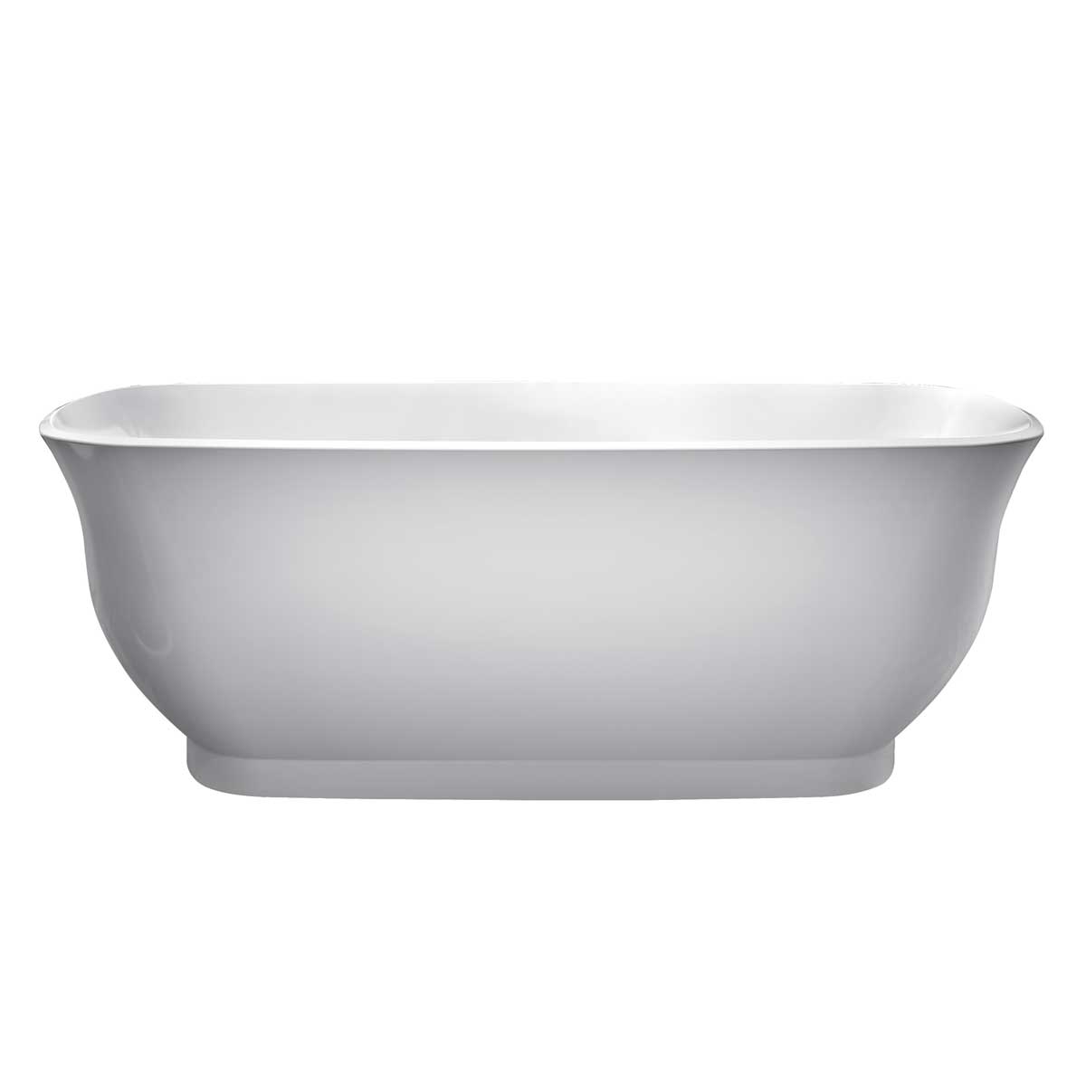 Акриловая ванна Vincea 170x75 VBT-114 белая глянцевая