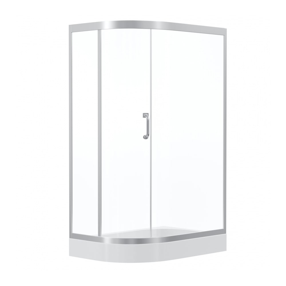 Душевой уголок AM.PM Orange 120x80см W54G-302U120MT64 профиль хром, стекло прозрачное