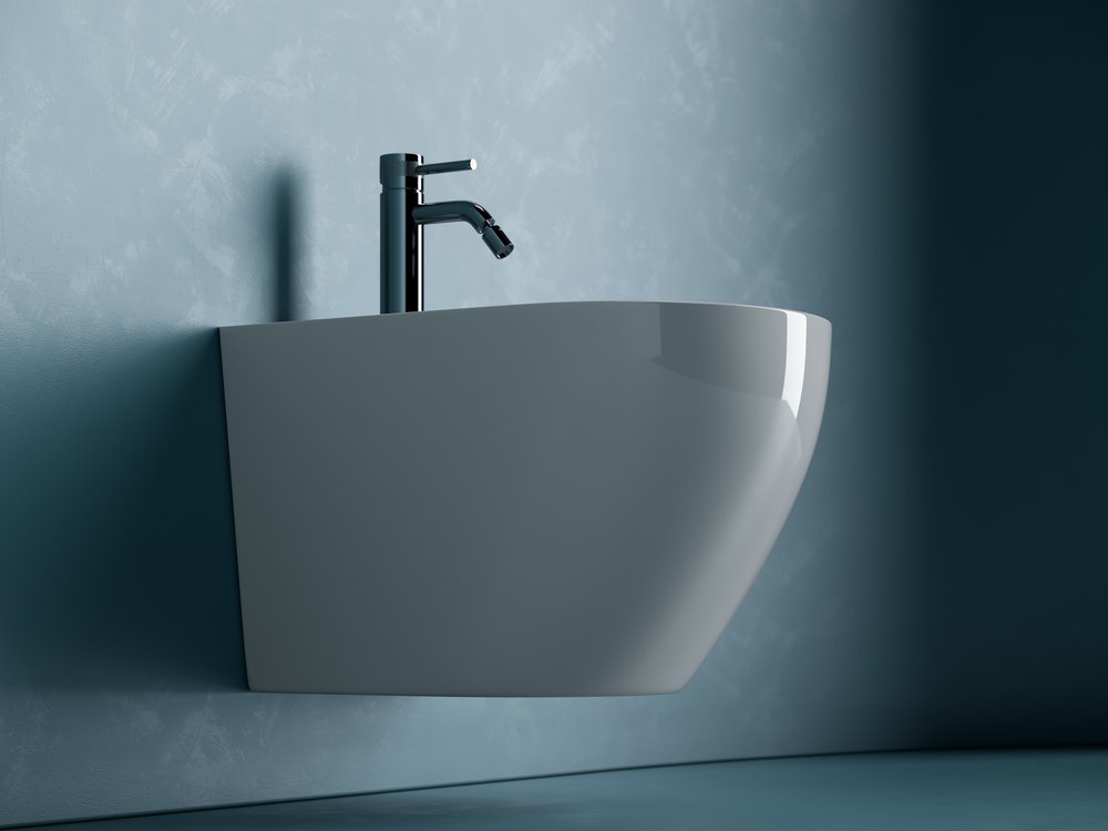 Биде подвесное Ceramica Nova Uno CN11002 белый глянец