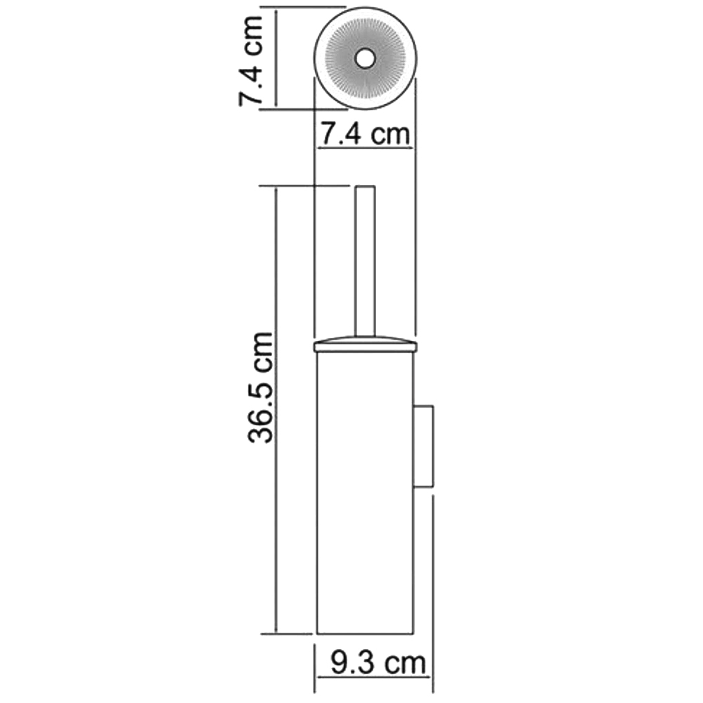 Ершик Wasserkraft K-1087 хром