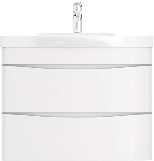 Тумба с раковиной AM.PM Like 80 белый глянец Тумба с раковиной AM.PM Like 80 белый глянец