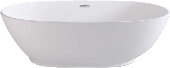 Акриловая ванна Black & White Swan SB106 180x90см 106SB00 белая глянцевая