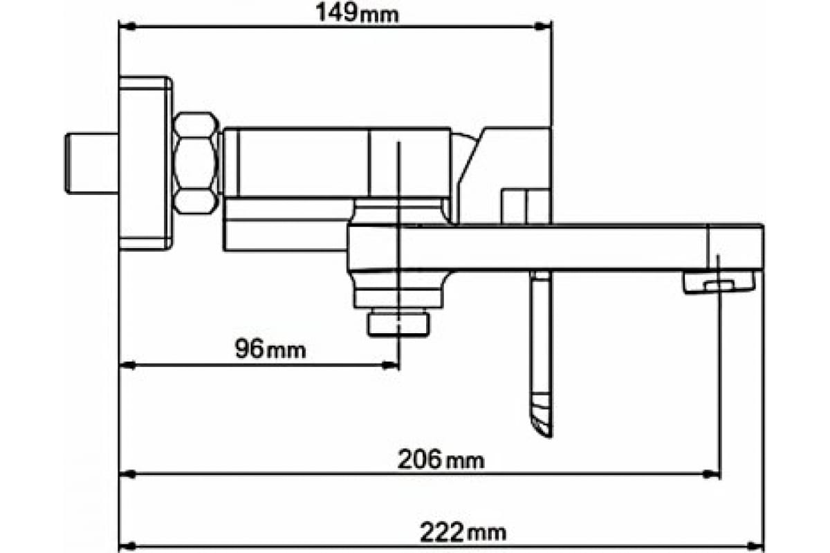Смеситель для ванны с душем Gappo G3248 белый / хром