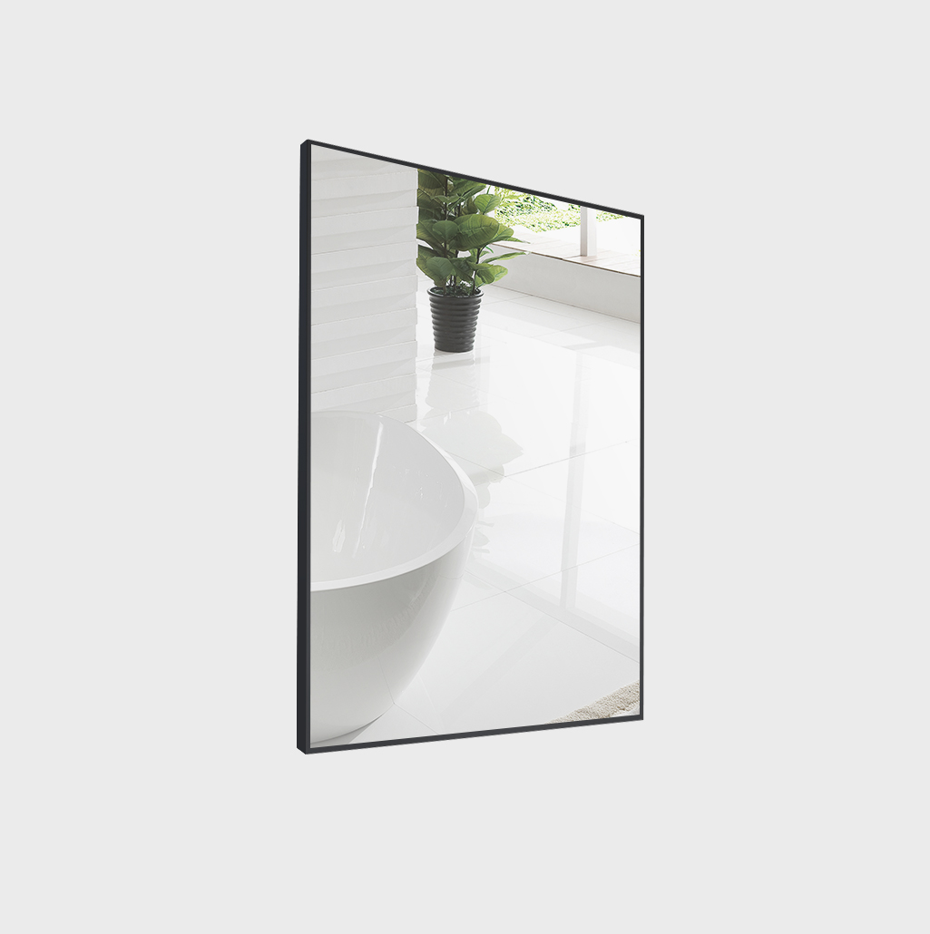 Зеркало BelBagno 60 SPC-AL-600-800 Nero черное