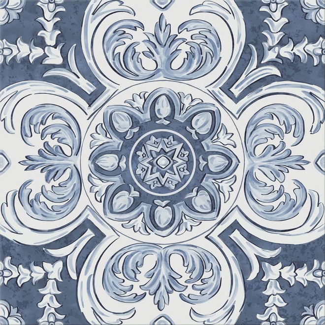 Декор Алмаш центр cиний 30x30x0,8, 1, шт