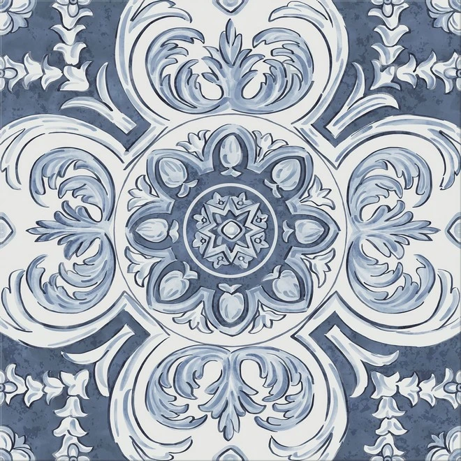 Декор Алмаш центр cиний 30x30x0,8, 1, шт