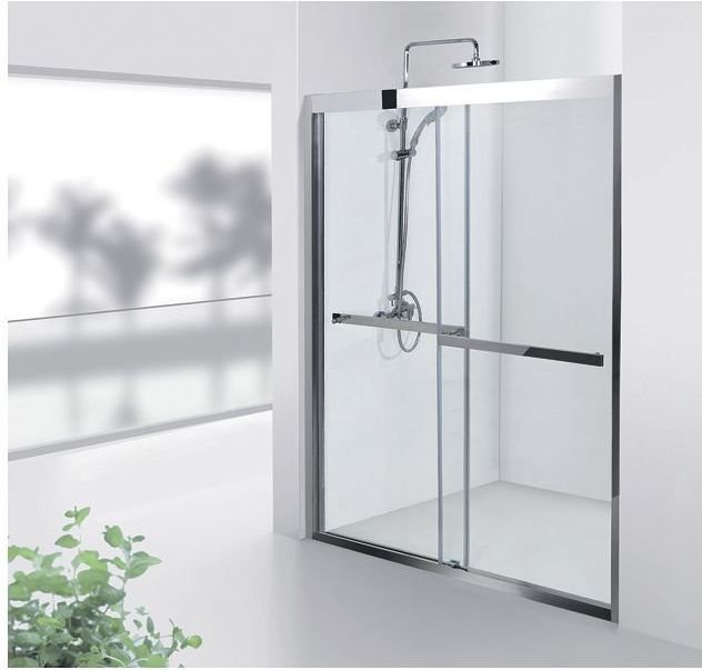 Душевая дверь в нишу Aquanet Delta 150см NPD6122 профиль хром, стекло прозрачное