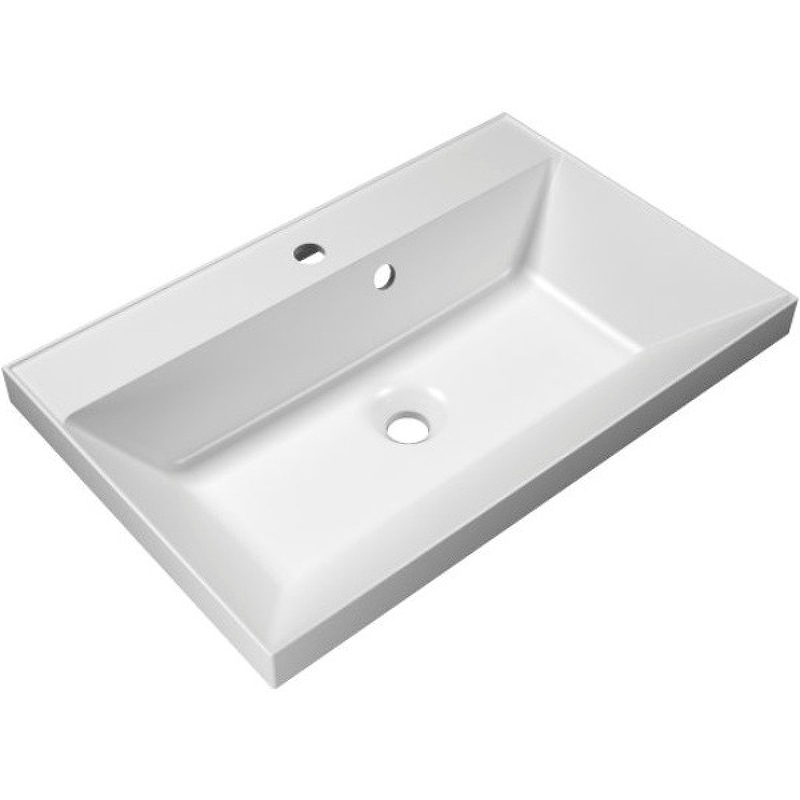 Раковина встраиваемая BelBagno 70см BB700/450-LV-MR-AST белая