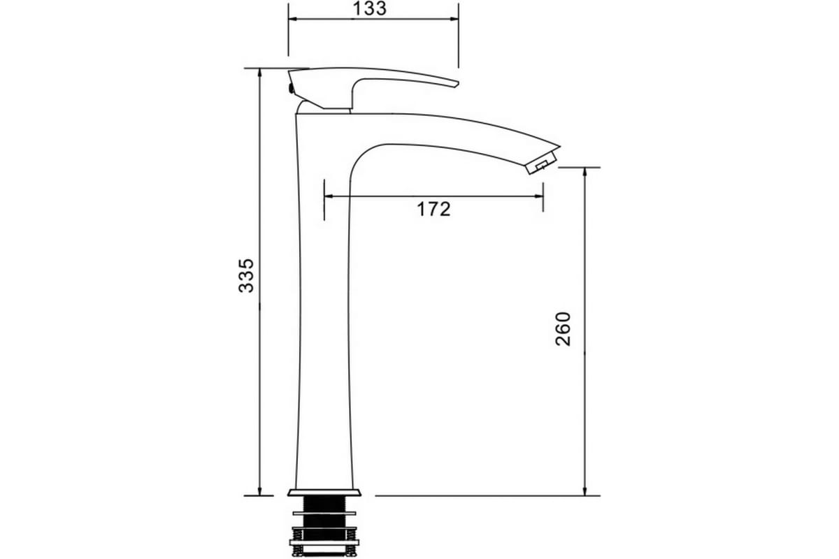 Смеситель для раковины Gappo Jacob G1007-11 хром