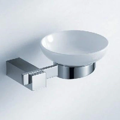 Мыльница Schein Durer 262C-L белая / хром