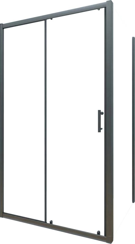 Душевой уголок Veconi Rovigo RV-072B 120x90 RV072B-12090-01-C4 черный матовый,