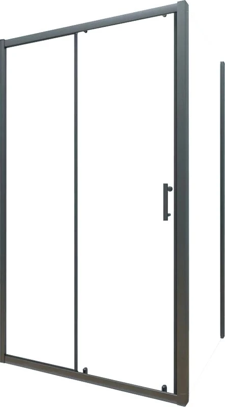 Душевой уголок Veconi Rovigo RV-072B 120x90 RV072B-12090-01-C4 черный матовый,