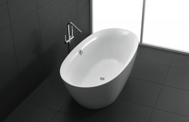 Акриловая ванна BelBagno 180x90x60 BB68-180 белая глянцевая