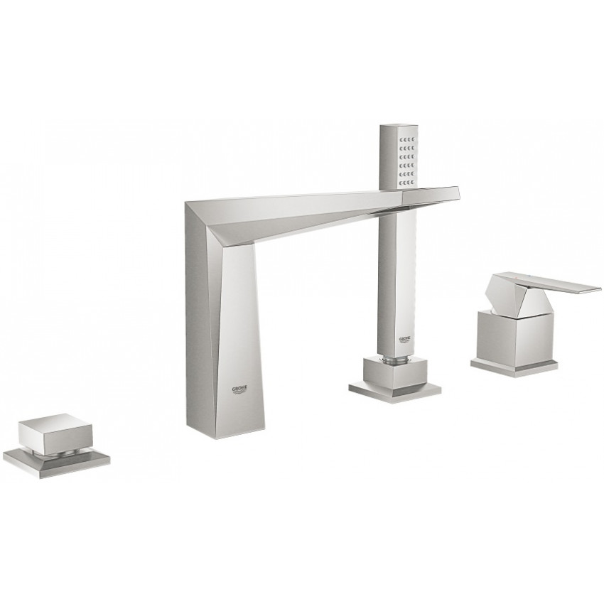 Смеситель на борт ванны Grohe Allure Brilliant 19787DC1 супер сталь