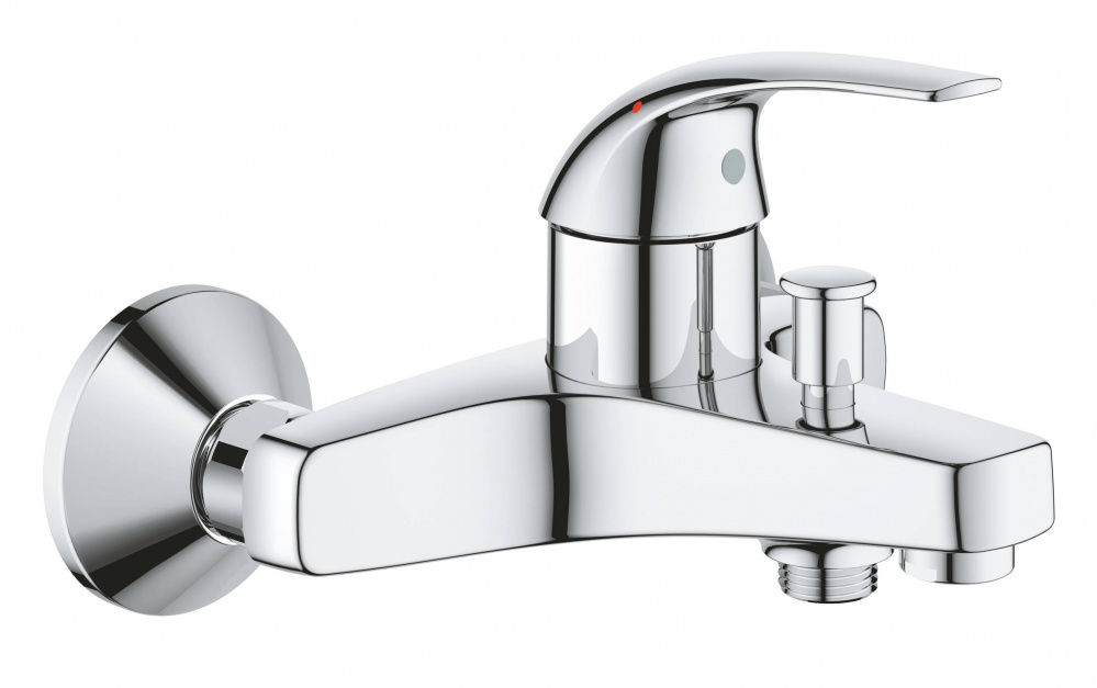 Смеситель для ванны с душем Grohe BauCurve 23599000 хром
