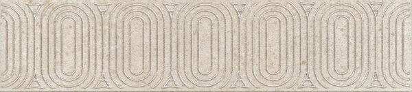 Бордюр Безана бежевый матовый обрезной 25x5,5x0,9, 1, шт